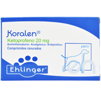 KORALEN 20 MG 10 COMP