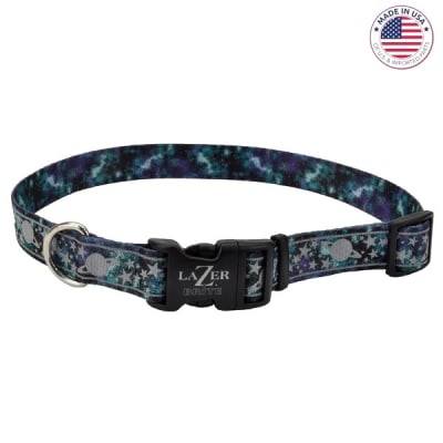 Coastal Lazer Brite Collar Galaxy Perro XS