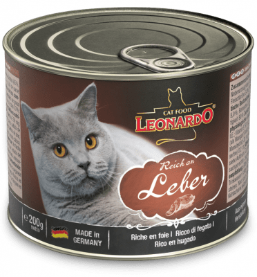 Leonardo Leber Lata Hígado Para Gato