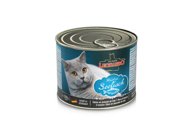 Alimento húmedo Leonardo Seefisch Para Gato sabor pescado 200 gr