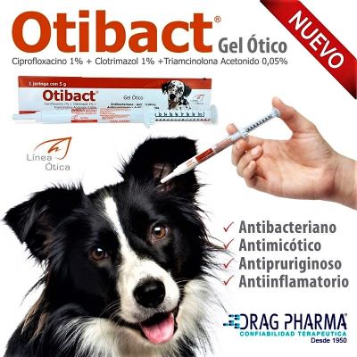 Otibact gel ótico 5 gr Otibact gel ótico 5 gr