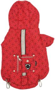 Parka Con Luz Led Silver Paw Fucsia Medium