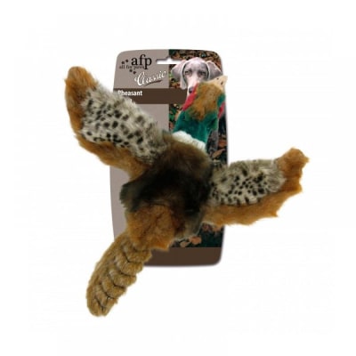 Juguete para perro peluche afp classic faisan small
