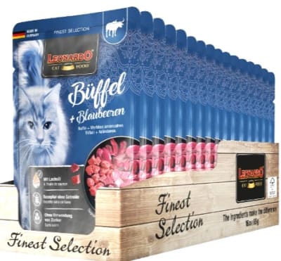 Leonardo Pouch Büffel + Blaubeeren 85 gr