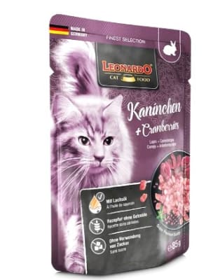 Leonardo Pouch Kaninchen + Cranberries 85 gr