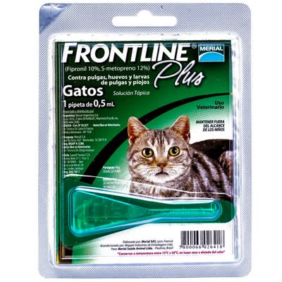 Frontline Plus Gatos pipeta 0,5 ml Frontline Plus Gatos pipeta 0,5 ml