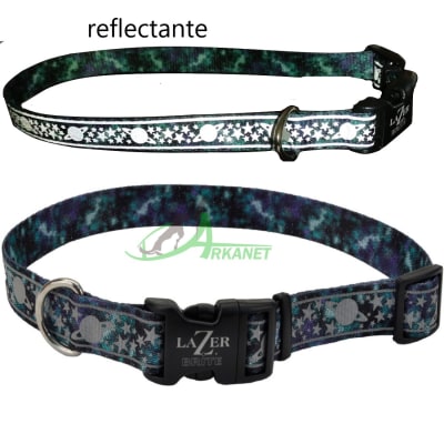 Coastal Lazer Brite Galaxy Collar Para Perro S/M