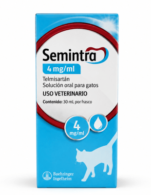Semintra 4 mg/ml para Gatos | Telmisartán Solución Oral Veterinaria 30 mL