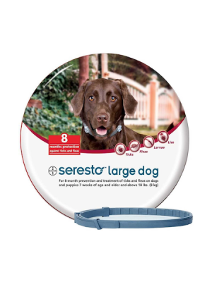 Seresto Collar Gatos y Perros mayor a 8 kg