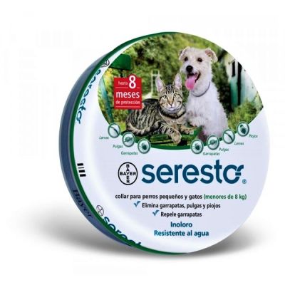 Seresto Collar Gatos y Perros Hasta 8 kg