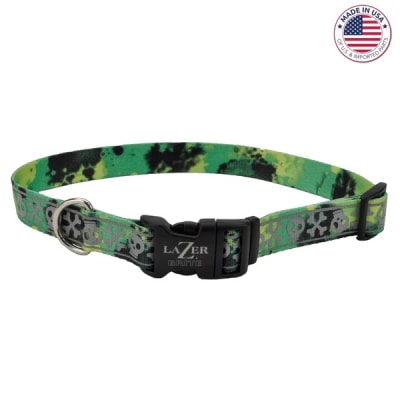 Coastal Lazer Brite Collar L Skulls XS