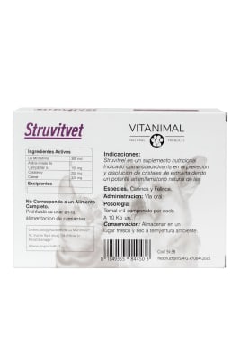 Struvitvet 10 Comprimidos Struvitvet 10 Comprimidos
