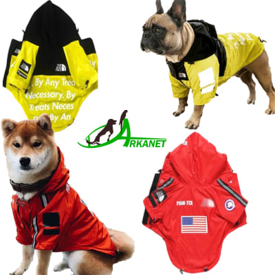 The Dog Face Chaqueta Impermeable Para Perro cortaviento