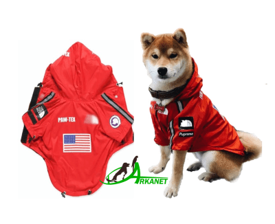The Dog Face Chaqueta Impermeable Para Perro cortaviento