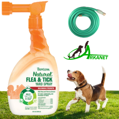 Flea & Tick Yard Spray Eliminador de Pulgas y Garrapatas de Jardín 946 ml