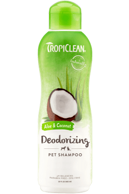 TropiClean Shampoo Para Perros y Gatos Deodorizing Aloe & Coconut 592 ml TropiClean Shampoo Para Perros y Gatos Deodorizing Aloe & Coconut 592 ml