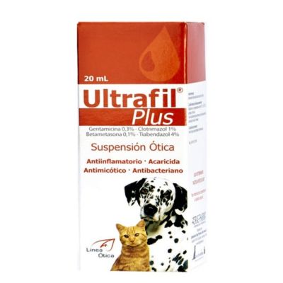 Ultrafil Plus 20 ml Gotas Óticas