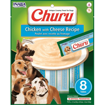 Churu Para Perro Pollo con Queso (USD 604) 8 tubos 160 gr