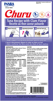 Churu Cat Atún Con Sabor a Almeja (USA 664)