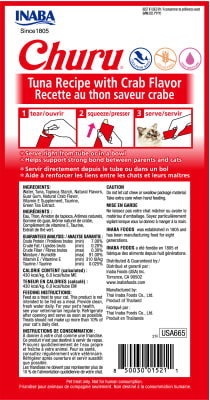 Churu Cat Atún Con Sabor a Cangrejo 56 g