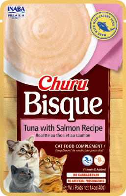 Churu Bisque Tuna With Salmon 40 gr
