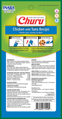 Churu Dog Pollo y Atún 14 g 4 TUB (USD612)