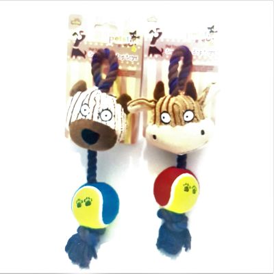 Juguete de Peluche con pelota más cuerda