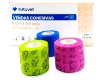 Venda Cohesiva Amarga 5 cm x 4,5 m 1 Unidad