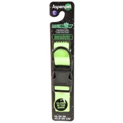 Collar para perro MaxGlow glow in the dark