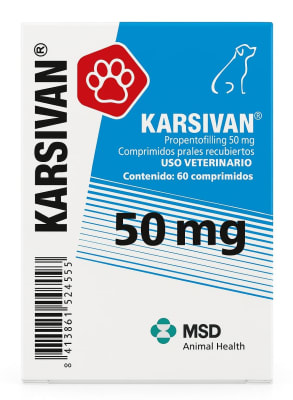 Karsivan 50 mg 60 Comprimidos