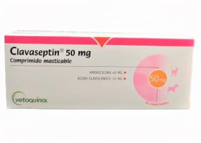 Clavaseptin 50 mg 10 Comprimidos