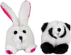Zoobilee Panda & Rabbit Plush Juguete para Cachorro x21