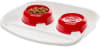 Ferplast Bandeja Plástica Con Platos, Lindo Maxi1