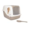 Baño para Gato Ariel con diseños + Pala+ Filtro Carbón2