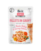 Brit care pouch Fillets In Gravy With Tender Turkey & savory salmon 85 gr1