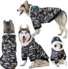 Parka para perro impermeable camuflaje para la nieve2