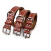 Collar de Cuero Café Para Perro Marben Pets 1