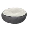 Cama Para Perro Donut Gris-Blanca Dreamwell  2