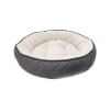 Cama Redonda Gris / Blanco 56 cm1