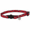 Collar Gato Leopardo Rojo1