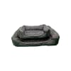 Cama para Perro Rectangular Gris Oscuro Lanilla4