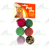 Set 6 Pelotitas Para Gato Con Sonido1