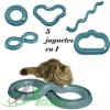 Turbo Track Múltiple Juguete Circuito Modular Para Gatos 8