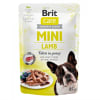 Brit Care Pouch Mini Lamb Fillets in Gravy For Adult Dog 85 G1