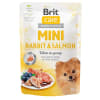 Brit Care Pouch Mini Rabbit & Salmon Fillets in Gravy For Adult Dogs 85 G1