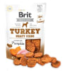 Brit Care Meaty Jerky Snacks Turkey Meaty Coins For Dogs  200 gr1