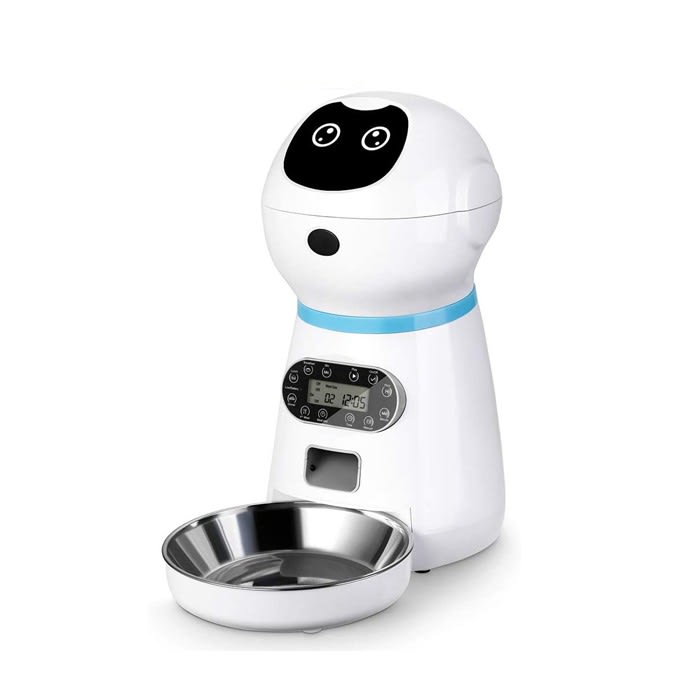 Robot Automatic Pet Feeder Alimentador Automático 3.5 L Farmacia