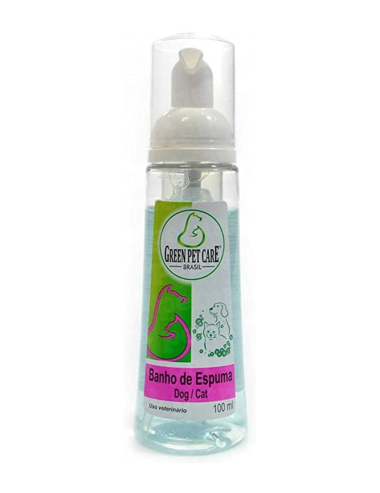 Green Pet Care Shampoo Espuma En Seco Perro y Gato 100ml Farmacia
