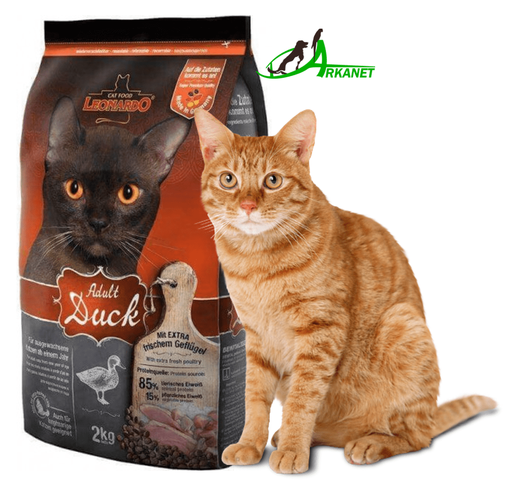 Leonardo Adult Duck Alimento Para Gato Farmacia Veterinaria