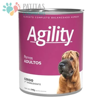 Agility Dog Adulto Cerdo | Lata